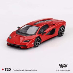 MINI GT Lamborghini Countach LPI 800-4 Rosso Mars