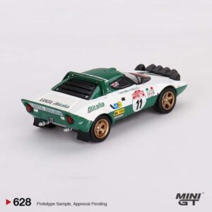 MINI GT Lancia Stratos HF 1975 Rally Sanremo Winner #11