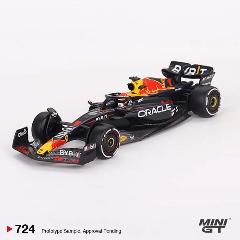 MINI GT Oracle Red Bull Racing RB19 #1 Max Verstappen 2023 F1 2023 Bahrain GP Winner MINI GT Oracle Red Bull Racing RB19 #1 Max Verstappen 2023 F1 2023 Bahrain GP Winner