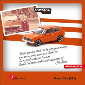 Tarmac Works Honda Civic (SB1) Orange
