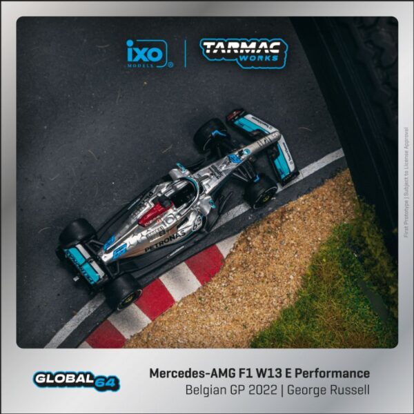 Mercedes-AMG F1 W13 E Performance Belgian Grand Prix 2022 George Russell