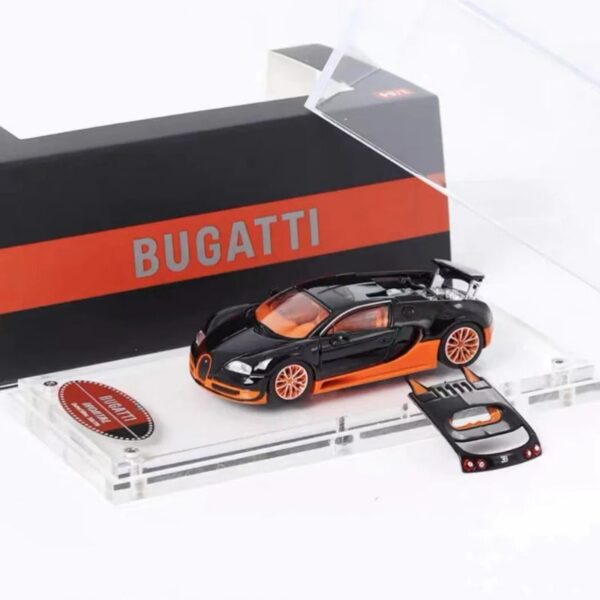 Mortal Bugatti Veyron Super Sport Black Orange