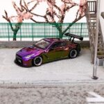 Solo Nissan Skyline GT-R R35 Magic Purple Chrome