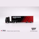MINI GT Mercedes-Benz Actros Racing Transporter ADVAN