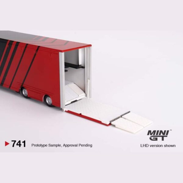 MINI GT Mercedes-Benz Actros Racing Transporter ADVAN