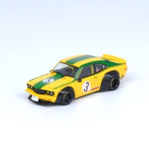 INNO64 Models LBWK Mazda RX3 Savanna Yellow