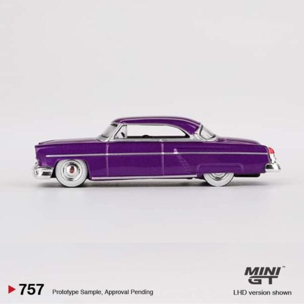 MINI GT Lincoln Capri Hot Rod 1954 Purple Metallic