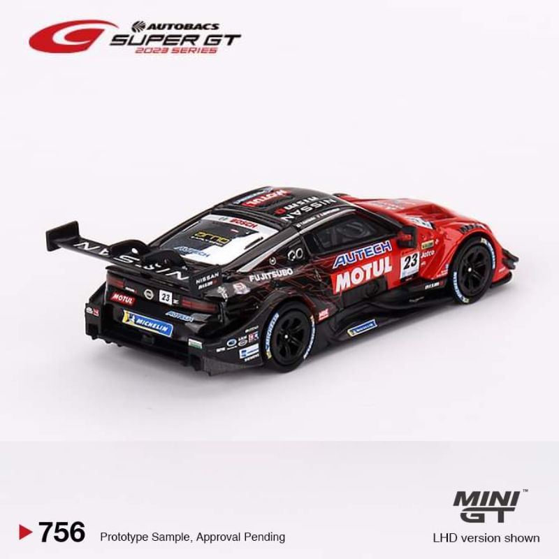 MINI GT Nissan Z GT500 #23 MOTUL AUTECH Z NISMO 2023 SUPER GT