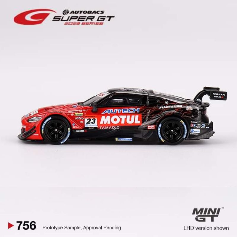 MINI GT Nissan Z GT500 #23 MOTUL AUTECH Z NISMO 2023 SUPER GT