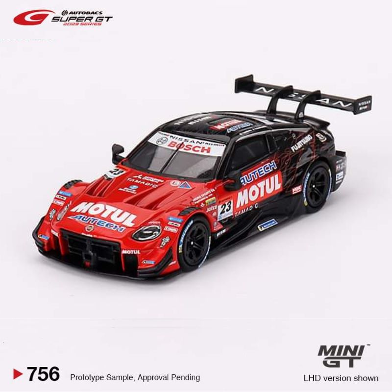 MINI GT Nissan Z GT500 #23 MOTUL AUTECH Z NISMO 2023 SUPER