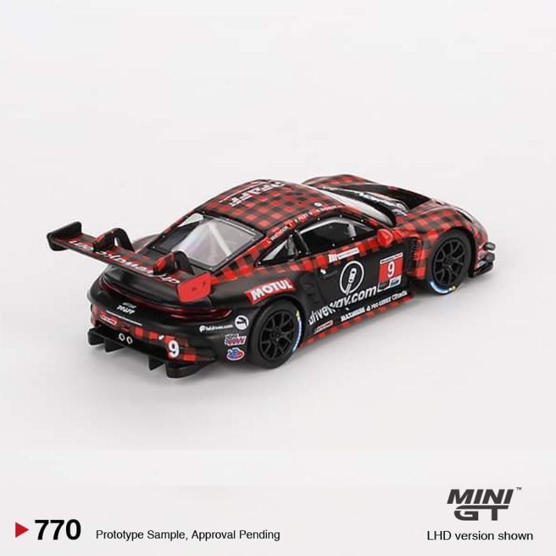 MINI GT　ポルシェ 911 GT3 R #9　PFAFF モータースポーツ MINI GT Porsche 911 GT3 R #9 GTD PRO Pfaff Motorsports IMSA 2023