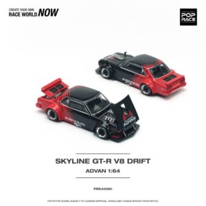 Pop Race Skyline GT-R V8 Drift (HAKOSUKA) ADVAN Livery