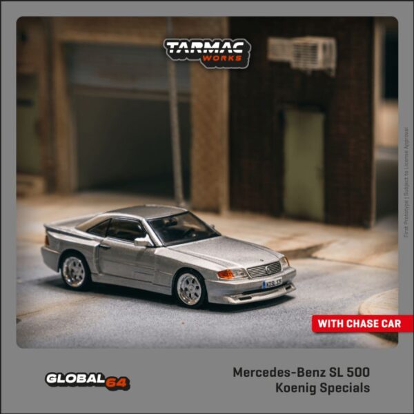 Tarmac Works Mercedes-Benz SL 500 Koenig Specials Silver