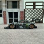 Top Models Porsche 911 RSR Hoonigan Modified Hoonipigasus Grey