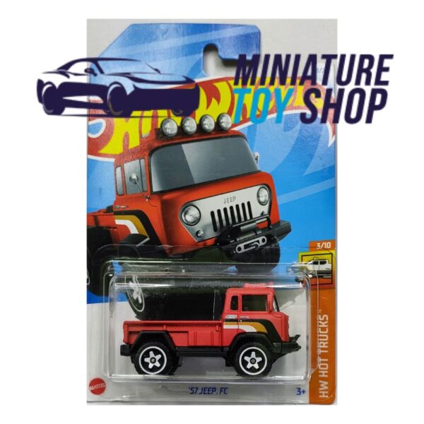 Hot Wheels 2024 Mainline '57 Jeep FC Red
