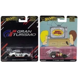Hot Wheels 2024 Premium Pop Culture Nissan GT-R Nismo and Packin Pacer Set
