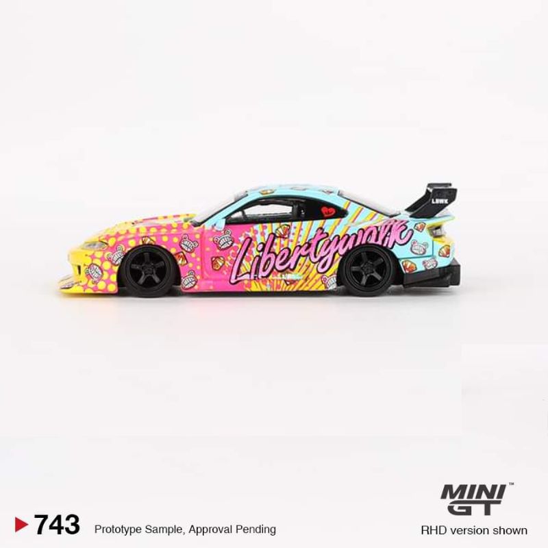 MINI GT Nissan LB-Super Silhouette S15 SILVIA LB KUMA - MINIATURE TOY SHOP