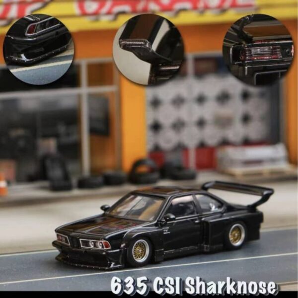 Street Weapon BMW E24 635CSi Sharknose Black