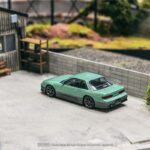 Tarmac Works VERTEX Nissan Silvia S13 Green Grey