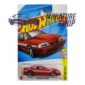Hot Wheels 2024 Mainline 92 Ford Mustang Red