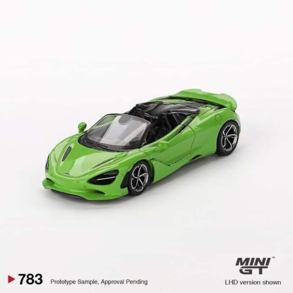 MINI GT McLaren 750S Spider Mantis Green