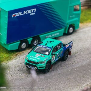 Tarmac Works Toyota Hiace Widebody TRD with Truck Falken Livery