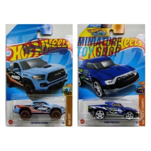 Hot Wheels 2024 Mainline '20 Toyota Tacoma Blue and Terra Tracktyl Violet
