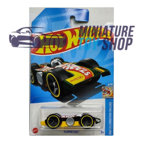 Hot Wheels 2024 Mainline Flippin Fast Green Yellow