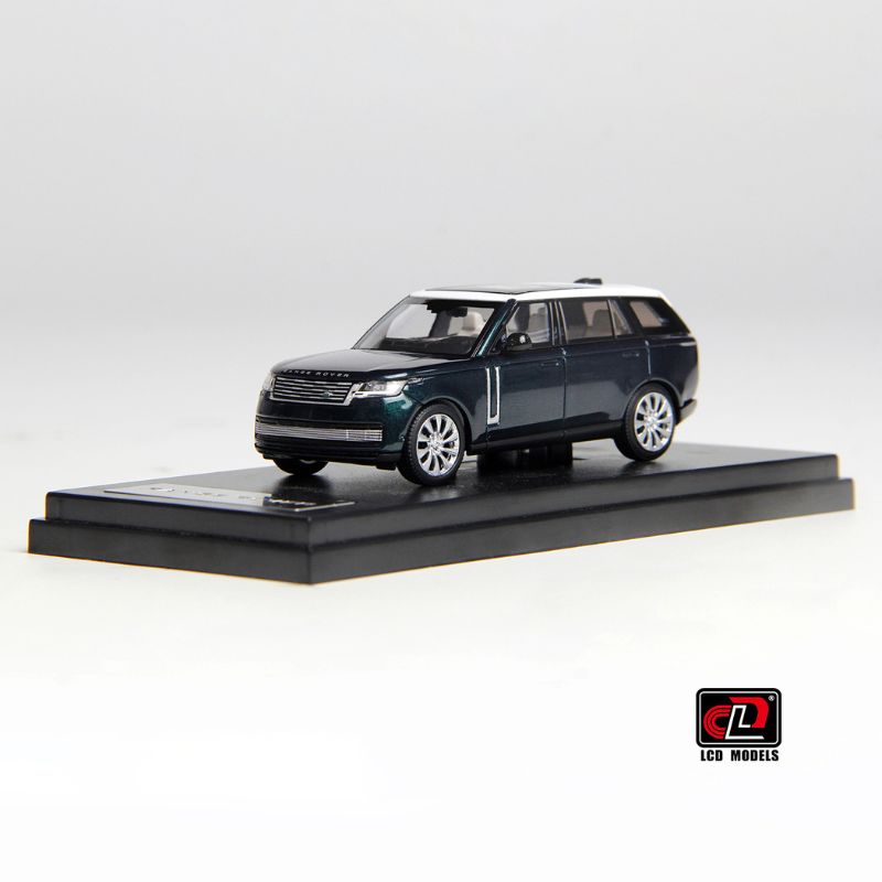 LCD Models Land Rover Range Rover 2022 Green and White