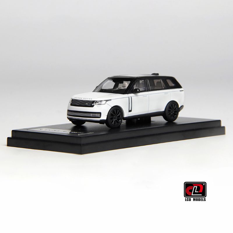 LCD Models Land Rover Range Rover 2022 White and Black