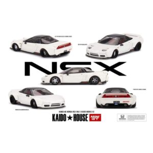 MINI GT Honda NSX (NA1) Kaido Works V2 White