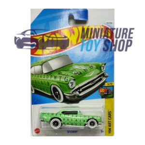 Hot Wheels 2024 Mainline '57 Chevy Green