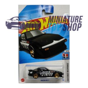 Hot Wheels 2024 Mainline Mazda RX-7 Black