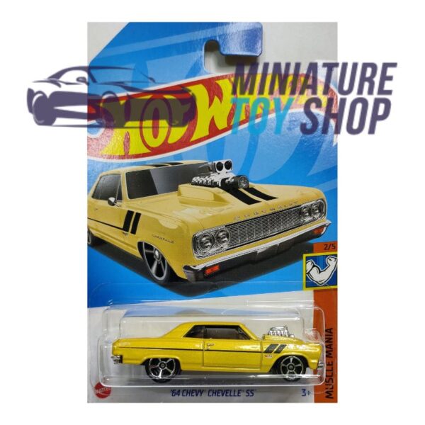 Hot Wheels 2024 Mainline '64 Chevy Chevelle SS Yellow