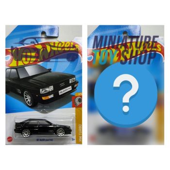 Hot Wheels 2024 Mainline '87 Audi Quattro Black