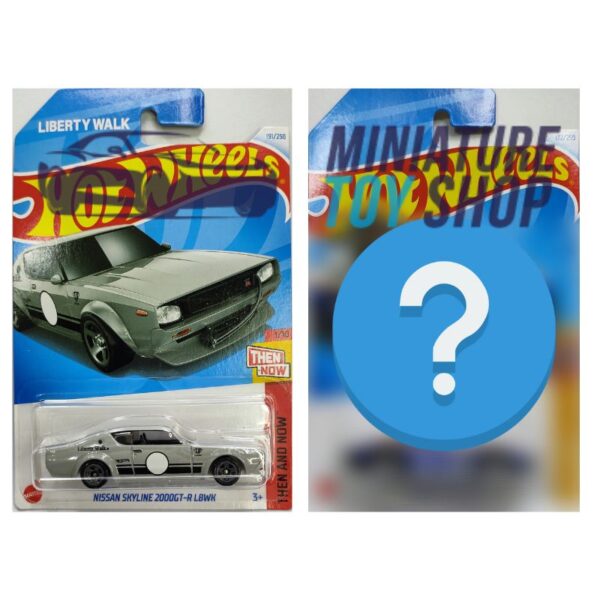 Hot Wheels 2024 Mainline Nissan Skyline 2000GT-R LBWK Grey