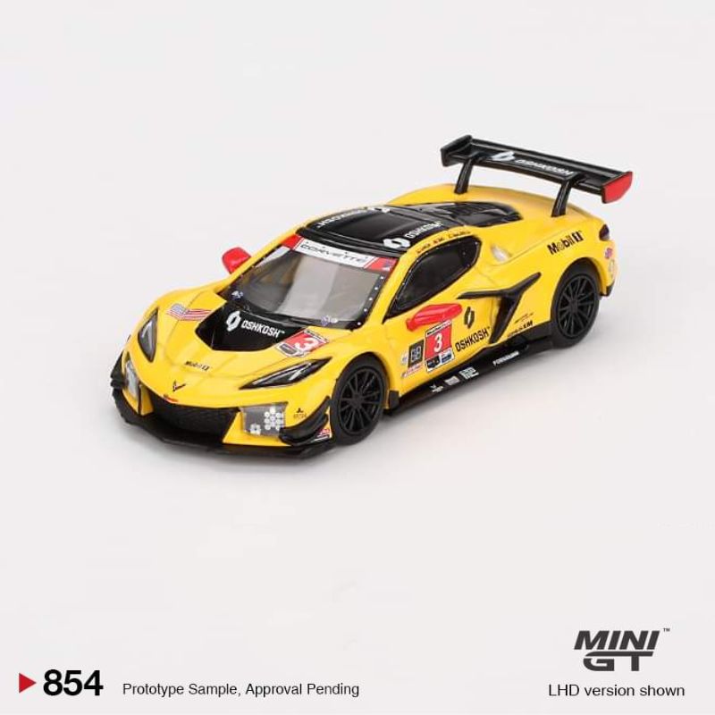 MINI GT Chevrolet Corvette Z06 GT3.R #3 Corvette Racing by Pratt Miller Motorsports 2024 IMSA Daytona 24 Hrs