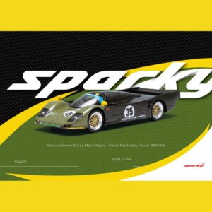 Sparky Porsche Dower 962 Le Mans Green Black