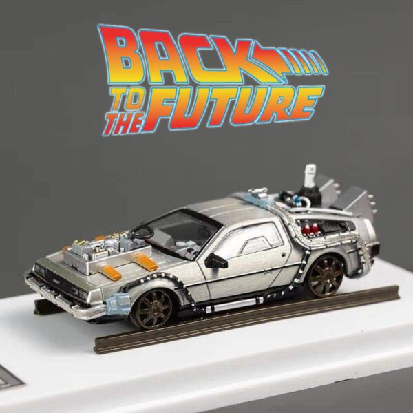 MJ Model Back To The Future DeLorean Rail Track Version