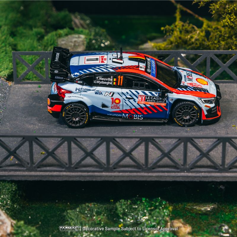 Tarmac Works Hyundai i20 N Rally1 Hybrid Rallye Monte-Carlo 2024 Winner - Image 3