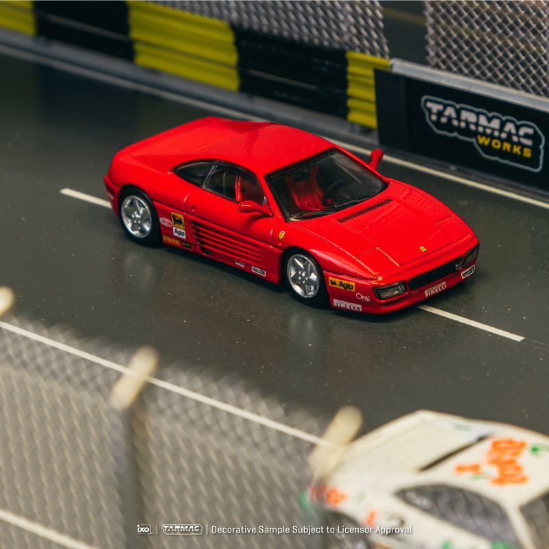 Tarmac Works Ferrari 348 Challenge Presentation - MINIATURE