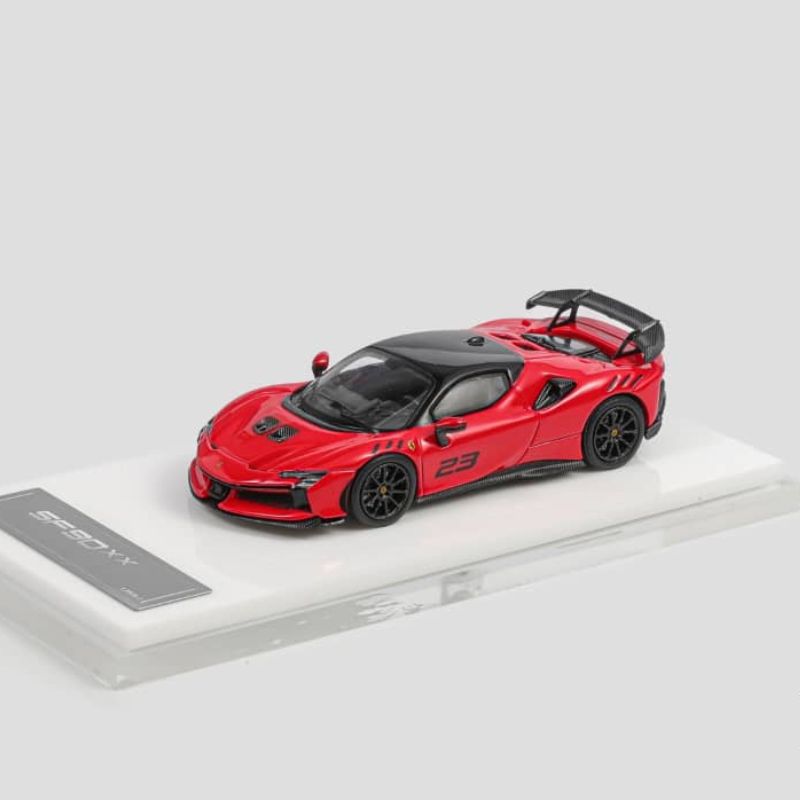 DMH Ferrari SF90 XX Stradale Rossa Red - MINIATURE TOY SHOP