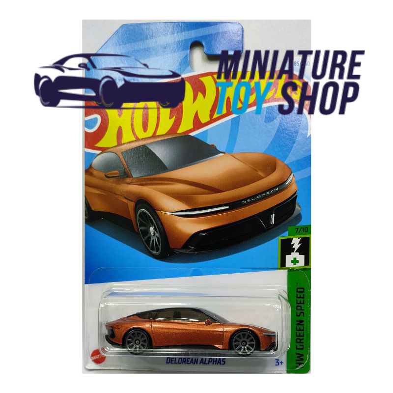 Hot Wheels 2024 Mainline Delorean Alphas Brown