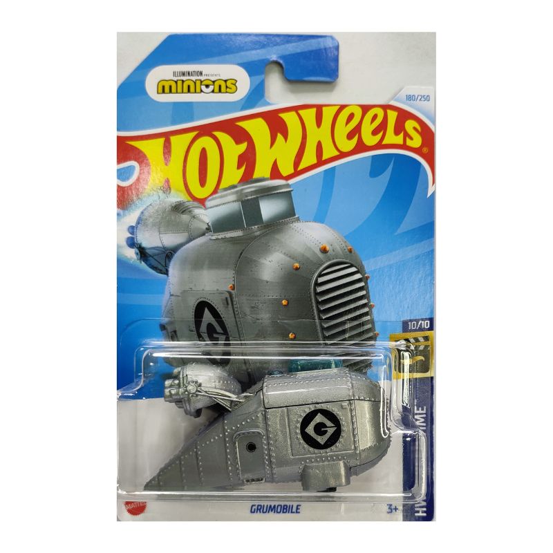 Hot Wheels 2024 Mainline Minions Grumobile Grey
