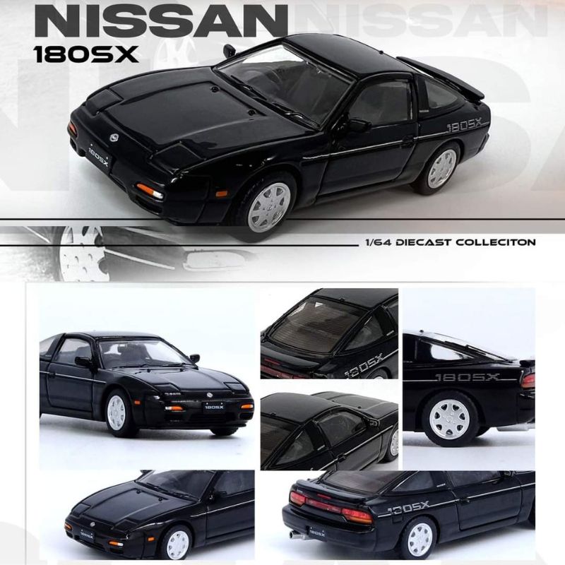 INNO64 Model NISSAN 180SX Black