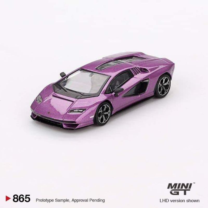 MINI GT Lamborghini Countach LPI 800-4 Viola 30th MINI GT Lamborghini Countach LPI 800-4 Viola 30th