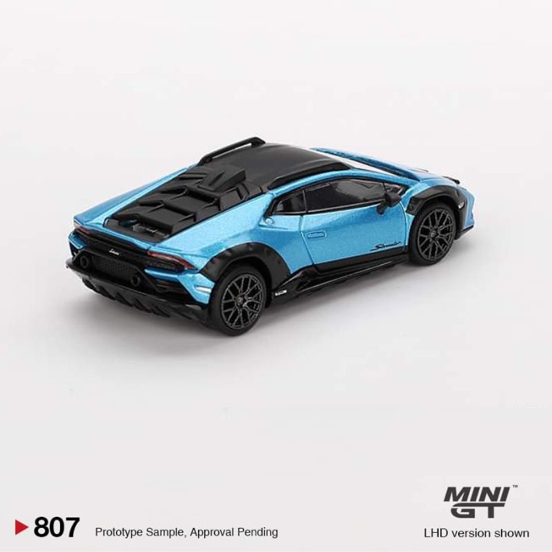 MINI GT Lamborghini Huracan Sterrato Blu Aegir - MINIATURE TOY SHOP