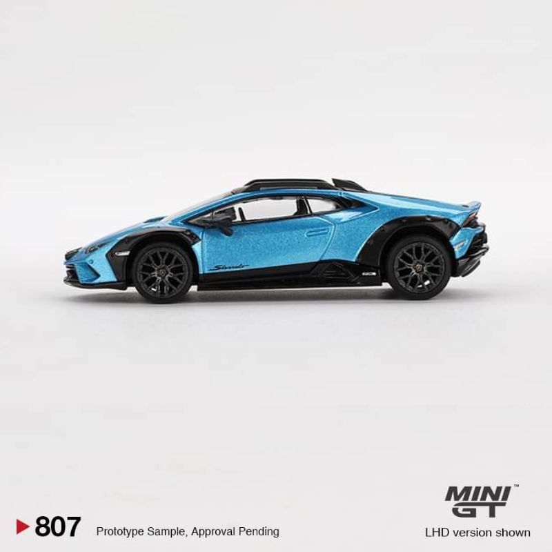 MINI GT Lamborghini Huracan Sterrato Blu Aegir - MINIATURE TOY SHOP