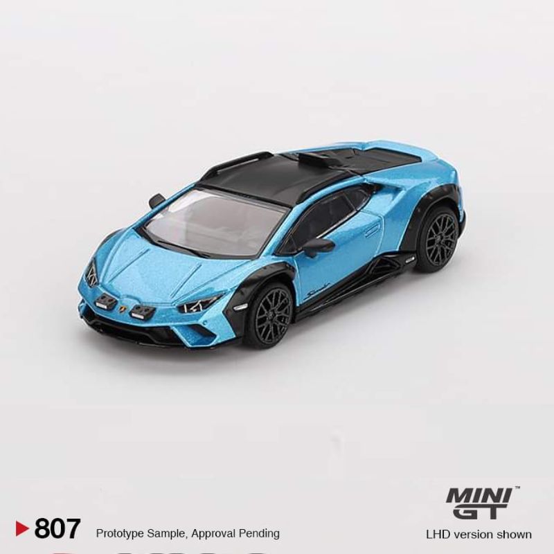 MINI GT Lamborghini Huracan Sterrato Blu Aegir - MINIATURE TOY SHOP