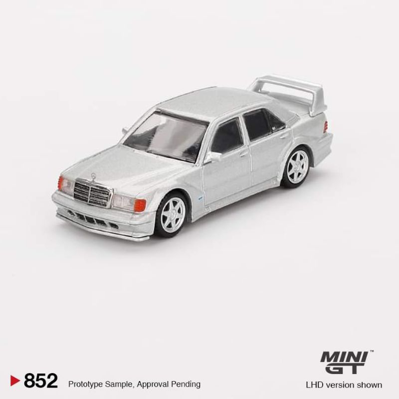 MINI GT Mercedes-Benz 190E 2.5-16 Evolution II Astral Silver